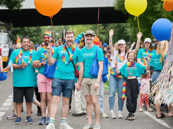 Rivermark staff at Pride.