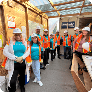 Rivermark volunteers.