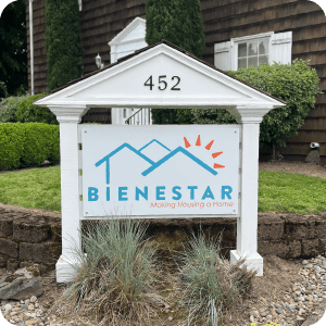 Bienestar Non Profit Sign