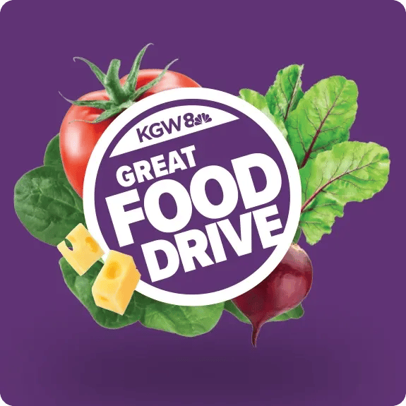 KGW Great Food Drive logo
