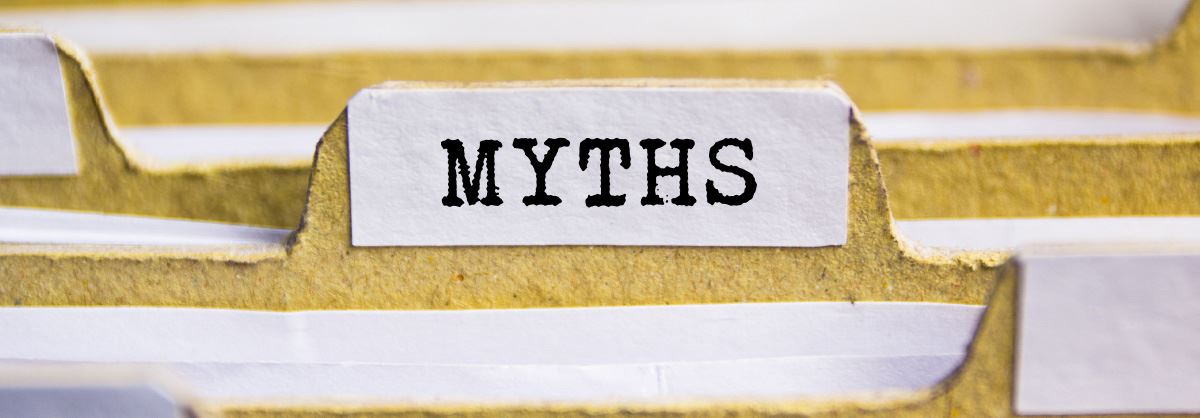 File labeled myths.