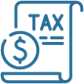 Icon of a tax document.