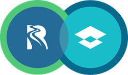 Rivermark and Advantis Logo Merger